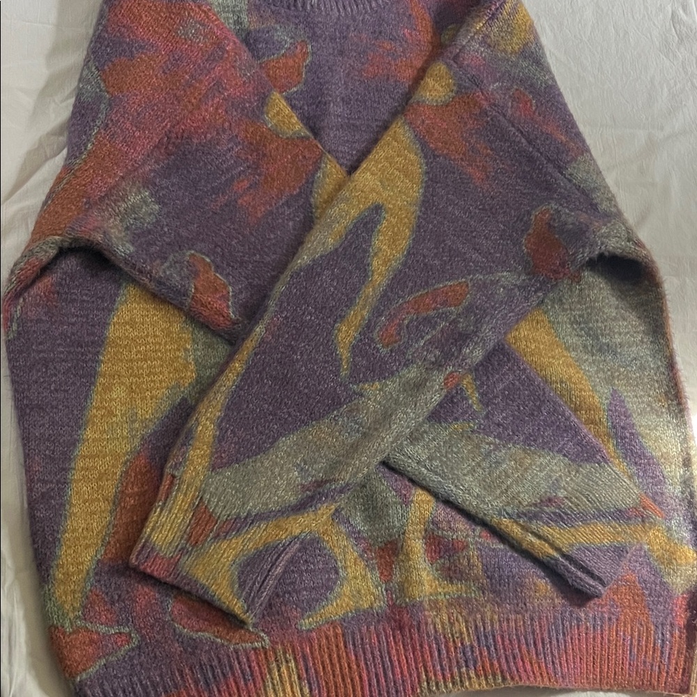 Aelfric Eden Multicolor Graphic Sweater - Picture 8 of 10